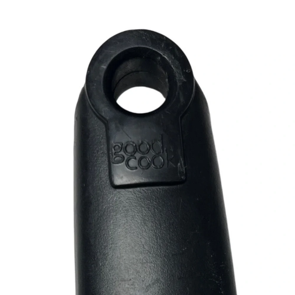 Good Cook Spatula Slotted Spoon Set Black‎ Silver Kitchen Utensils